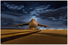 Poszterek 120x80 Nagy repülőgép repülőtér