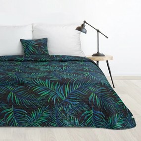 Palms01 mikroszálas ágytakaró Fekete 220x240 cm