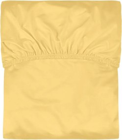 Sárga gumis pamut lepedő 180x200 cm Oba – noo.ma