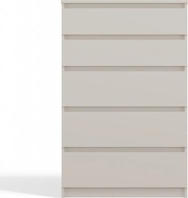M5 fiókos szekrény, 70x109,5x40 cm, kasmír