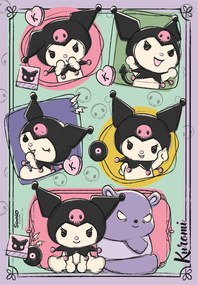 Hello Kitty Kuromi 500 db-os Compact puzzle Clementoni