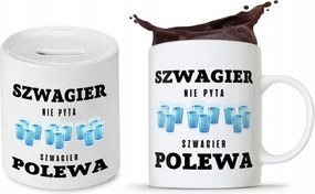 Sógor Szett Bögre Persely Ajándék fényképes nyomtatással