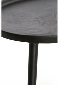 Fém tárolóasztal 49x67 cm Lienz – Light &amp; Living