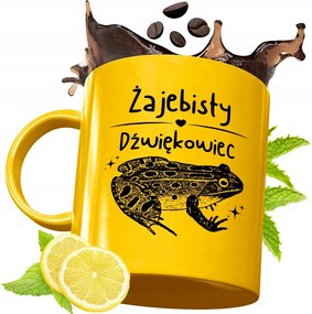 Prémium Arany Bögre Hangos Ajándék Nyomtatott Fotóval