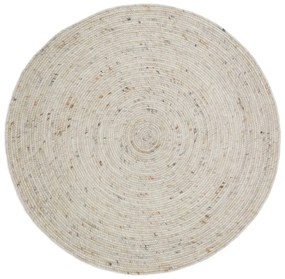 Krémszínű gyerek szőnyeg ø 140 cm Neethu Avoine – Nattiot