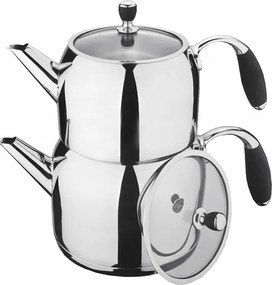 Török Teáskanna Acél Dupla Kiváló Minőség 1L 2L