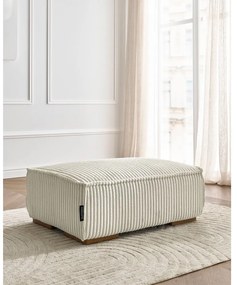 Bézs kordbársony lábtartó Chelsea – Bobochic Paris