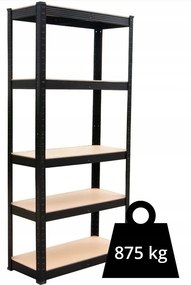 Tárolószekrény P9040 Fekete