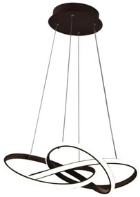 LED állítható fényerőjű függeszték LED/65W/230V 3000-6500K barna + DO