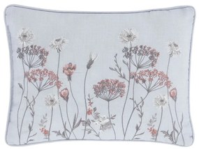 Meadowsweet Floral rózsaszín-szürke párna, 30 x 40 cm - Catherine Lansfield