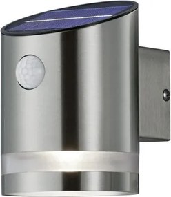 TRIO R22231107 SALTA Fali Lámpa Mozgásérzékelővel Ezüst LED IP44