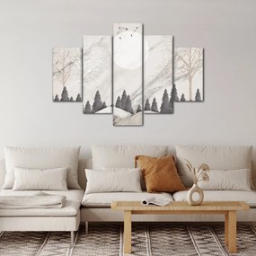 Kép - Téli táj (150x105 cm)