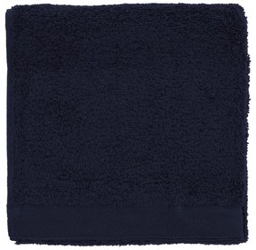 Sötétkék frottír pamut törölköző 40x60 cm Comfort – Södahl