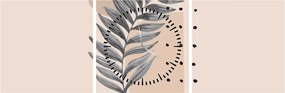 Kép - N⁰2 illusztrált lap (órával) (90x30 cm)