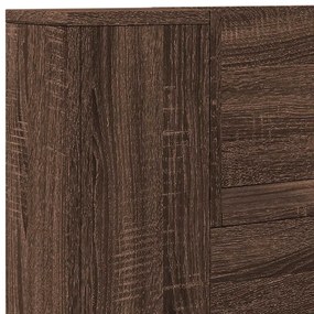 Fejtámla polcokkal Barna Tölgy 100 x 16,5 x 103,5 cm Faanyag