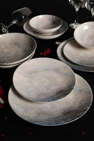 24 részes porcelán étkészlet