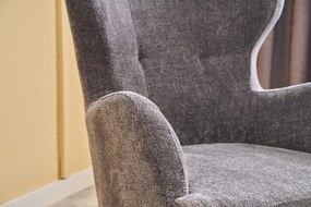 Fülkés fotel Karina Prestij - Szürke