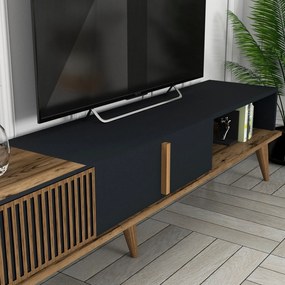 TV szekrény Milan TV - Diós, Antracit