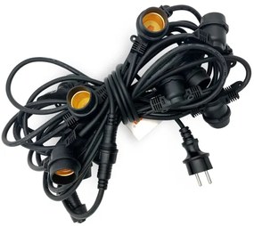 Kültéri dekoratív lánc MIMOSA 10xE27/1,3W/230V IP44 10 m