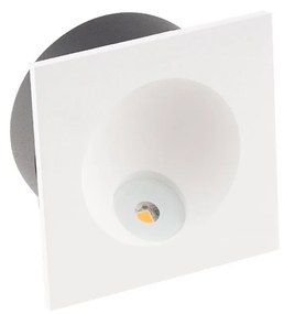 Maxlight TIME beépíthető lámpa, fehér, 3000 K, beépített LED, 140 lm, 1x2W, MAXLIGHT-H0073