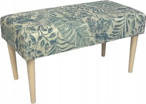 Pad ülőgarnitúra puff türkiz pamut chaft hálószoba