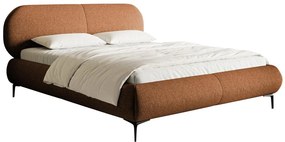 Franciaágy 160 cm Octave 160B (ágyráccsal) (réz + piros). 1099999
