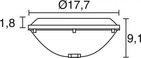 Novolux PAR56 ON 387A-L2458D-03 Medencelámpa 1x58W/LED 4320LM IP68