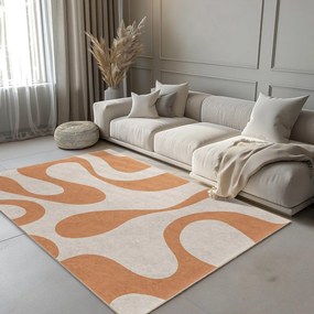 Narancssárga mosható szőnyeg 160x230 cm Caramel Latte – Mila Home