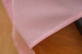 Függöny OXFORD LIGHT 140x250 cm, rózsaszín Felfüggesztés: Hullámos sínszalag