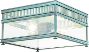 Elstead Lighting Holborn HOLBORN-F-VDG Süllyesztett mennyezeti lámpa 2x60 W/E27 ip44