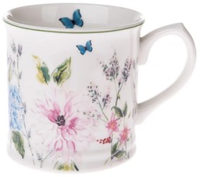 Flower Garden porcelán bögre, 400 ml