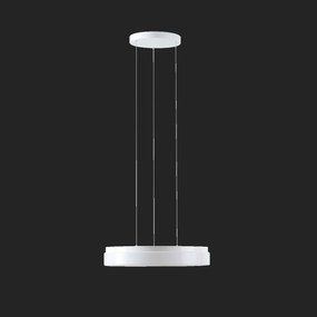 Osmont 68016 Delia LE2 függesztett műanyag lámpa fehér IP40 3000 K 27W Led