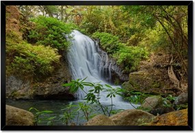 Poszterek keretben 60x40 Vízesés Tájképek
