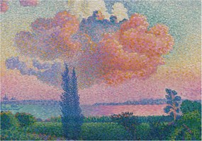 Divatos Flizelin tapéta 3D ragasztóval Színes tájkép 312x219 Ragasztó