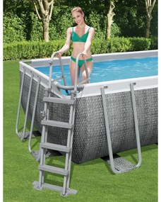 Bestway Flowclear 4 fokos biztonsági létra 122 cm