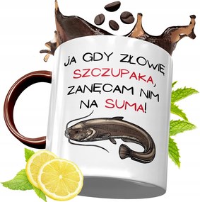 Bordó Bögre Horgászoknak Születésnapra Ajándék fényképes nyomtatással