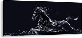 Kép - Ló és a víz (120x50 cm)