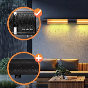 Deuba Sugárzó hősugárzó 3000 W - fekete