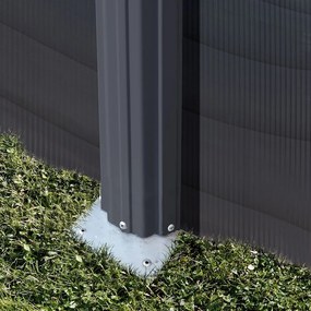 PONTAQUA GRAPHITE 6,1 x 3,75 x 1,2 m ovális merevfalú medence