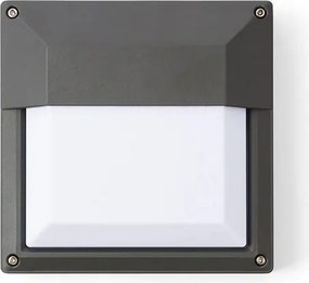 RENDL DELTA 215 fali lámpa antracit 230V LED E27 15W IP54