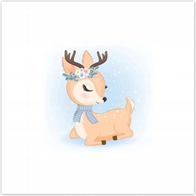 Poszterek 100x100 Gyönyörű őzike Szarvas