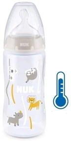 NUK FC+Temperature Control cumisüveg 300 ml BOX-Flow Control szívófej beige