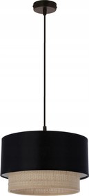 Candellux Gömb Függőlámpa Fekete E27 31-21670