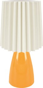 Malma asztali éjjeli låmpa E14 narancssårga