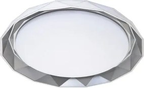 Rabalux beltéri led mennyezeti lámpa 48w 3360lm 3000k szürke/fehér aquila
