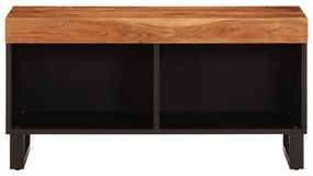 tömör akácfa TV-szekrény 85 x 33 x 43,5 cm