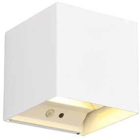 LED fali kültéri lámpa mozgásérzékelővel (magasság 10,5 cm) Talent – Trio