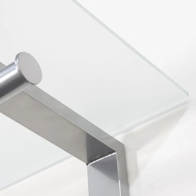 Ezüstszínű fém fali fogas polccal Dutch – Spinder Design