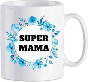Vagány nyomott mintás bögre anyukáknak Szuper Anya tökéletes anyák napjára Ajándék