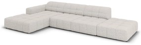 Világosszürke sarokkanapé (bal oldali) Chicago – Cosmopolitan Design